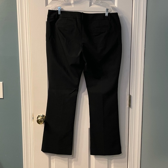 Mossimo size 16 women’s bootleg dress or work pants color black stretch - Picture 2 of 4